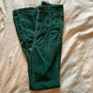 Free people bell bottom cordorouys